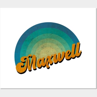 vintage retro Maxwell Posters and Art